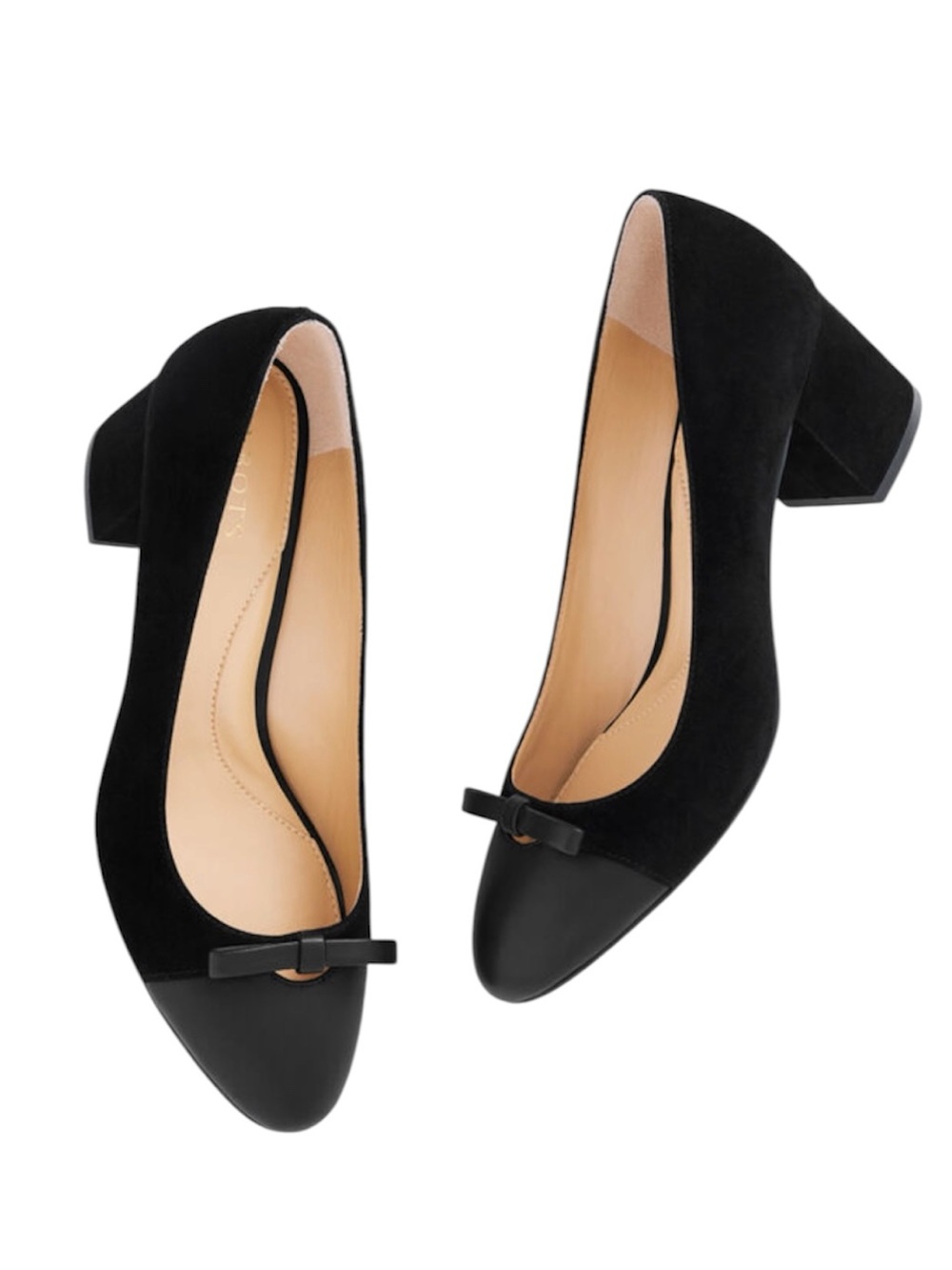 NEW! Talbots Suede Isa Cut Out pumps